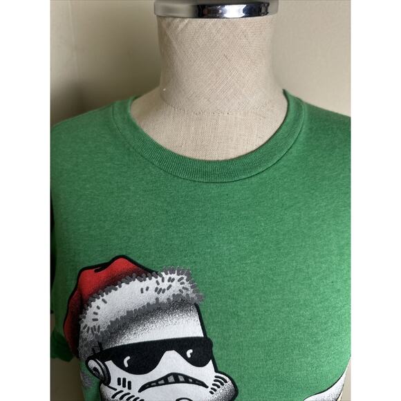 STAR WARS Stormtrooper Naughty List Christmas Holiday Graphic Tee Shirt Size S - Picture 3 of 7
